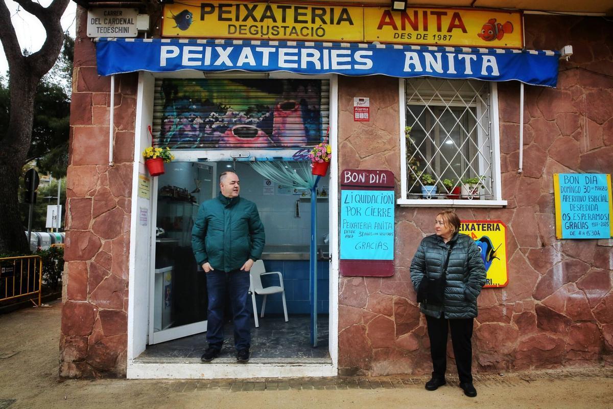 Fermez le «Peixateria Anita» du quartier des congrés après plus de sept décennies