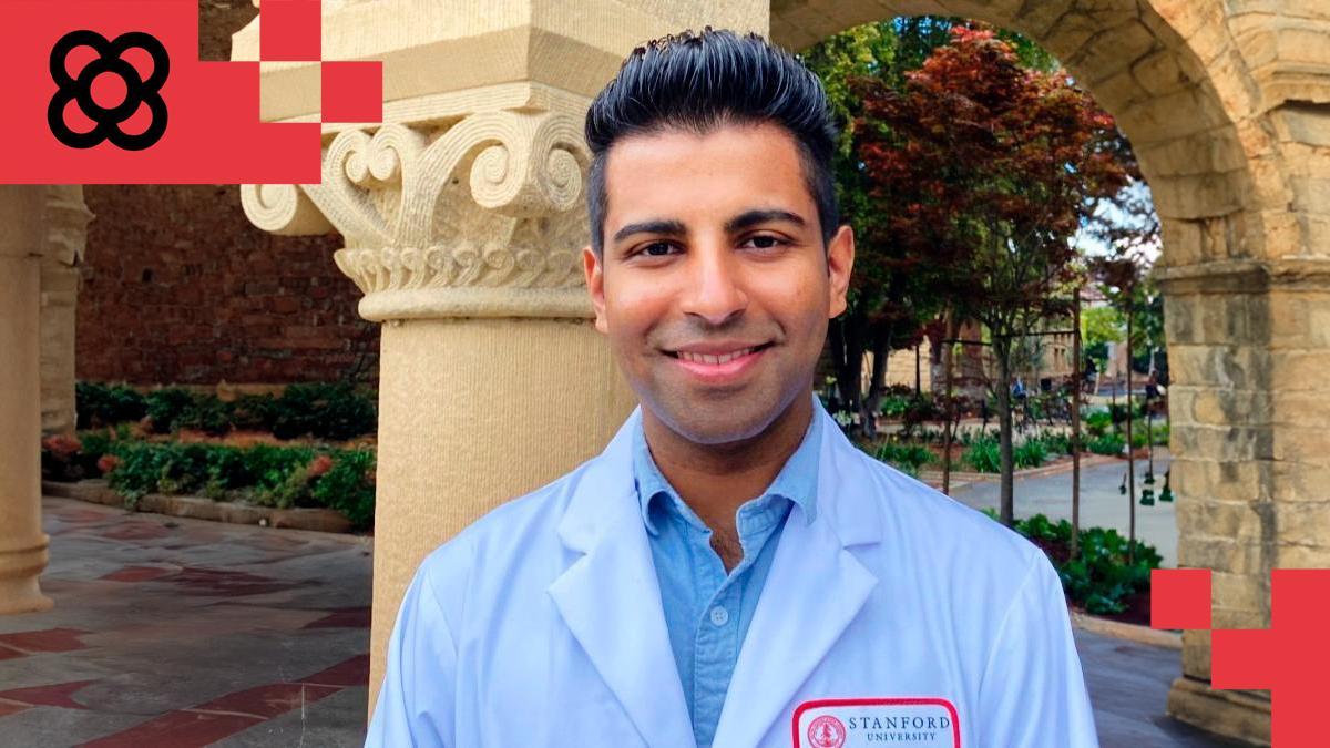 El doctor Mohajeet Bhuckory, líder de una investigación sobre la degeneración macular.