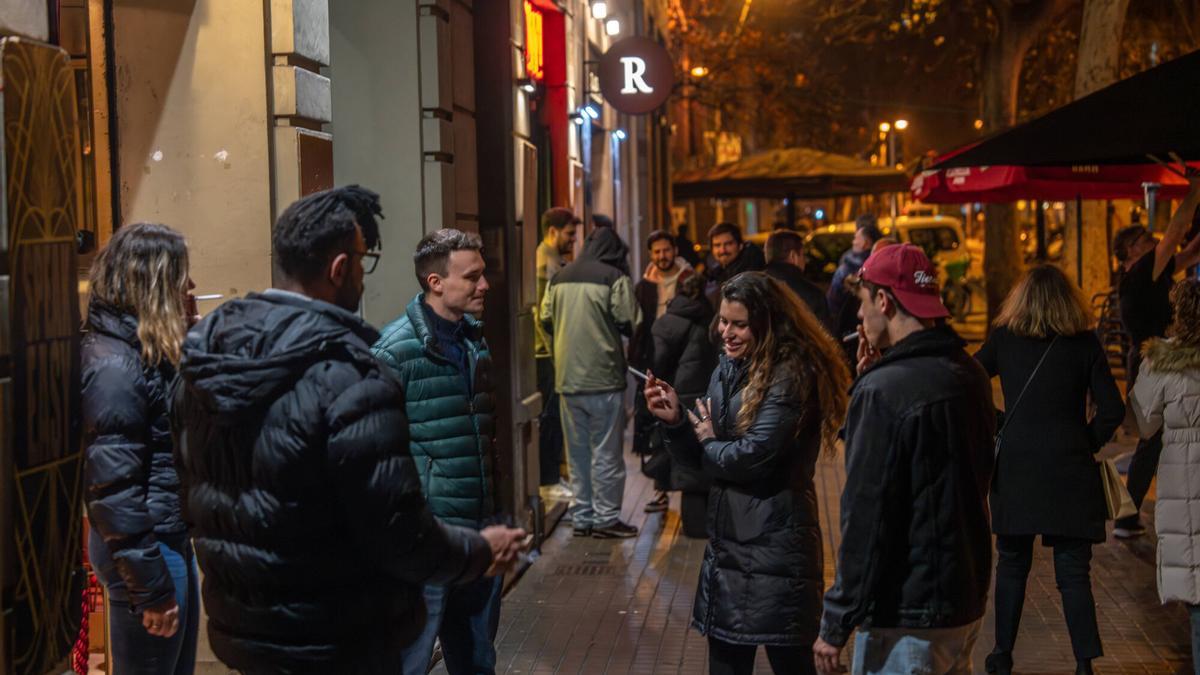 Ambiente nocturno en Enric Granados