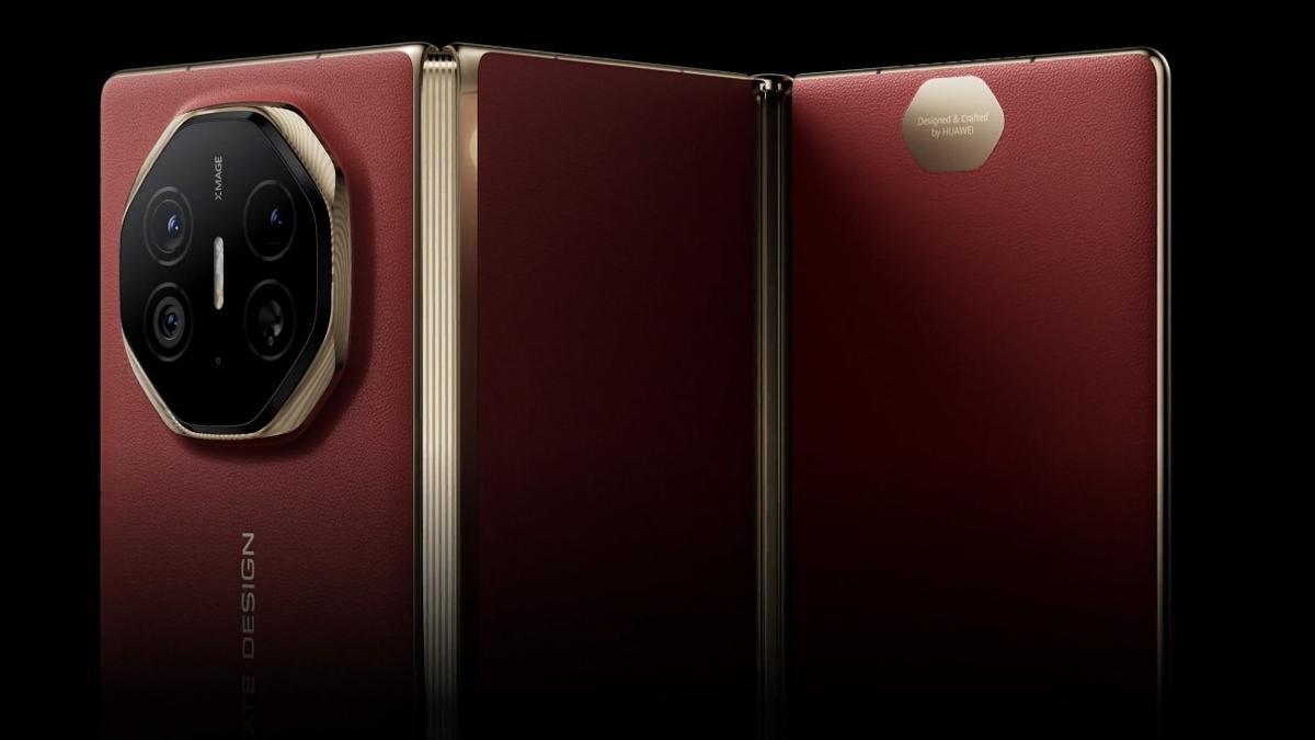 Triple plegable de Huawei