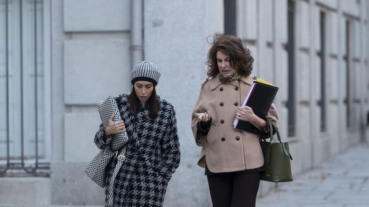 La jefa de la Fiscalía Provincial de Madrid, Pilar Rodríguez, a su llegada al Tribunal Supremo