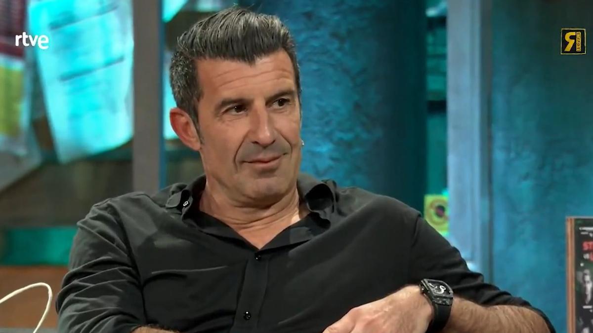 Luis Figo en 'La revuelta'