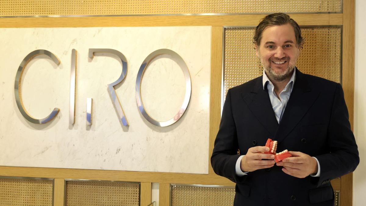 David Jiménez en la clínica.