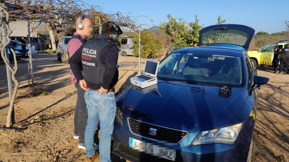 Imagen del equipo de negociadores de Mossos