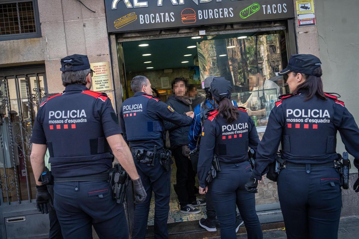 Image de l'opération contre les multi -Incidents