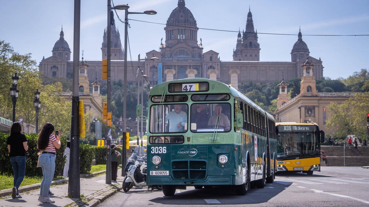 La réplica del 47, este miércoles junto a la  Fira, donde se celebra el congreso de CCOO.