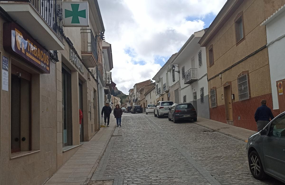 L'une des rues de Huesa, à Jaén, la ville avec le revenu moyen le plus bas d'Espagne.
