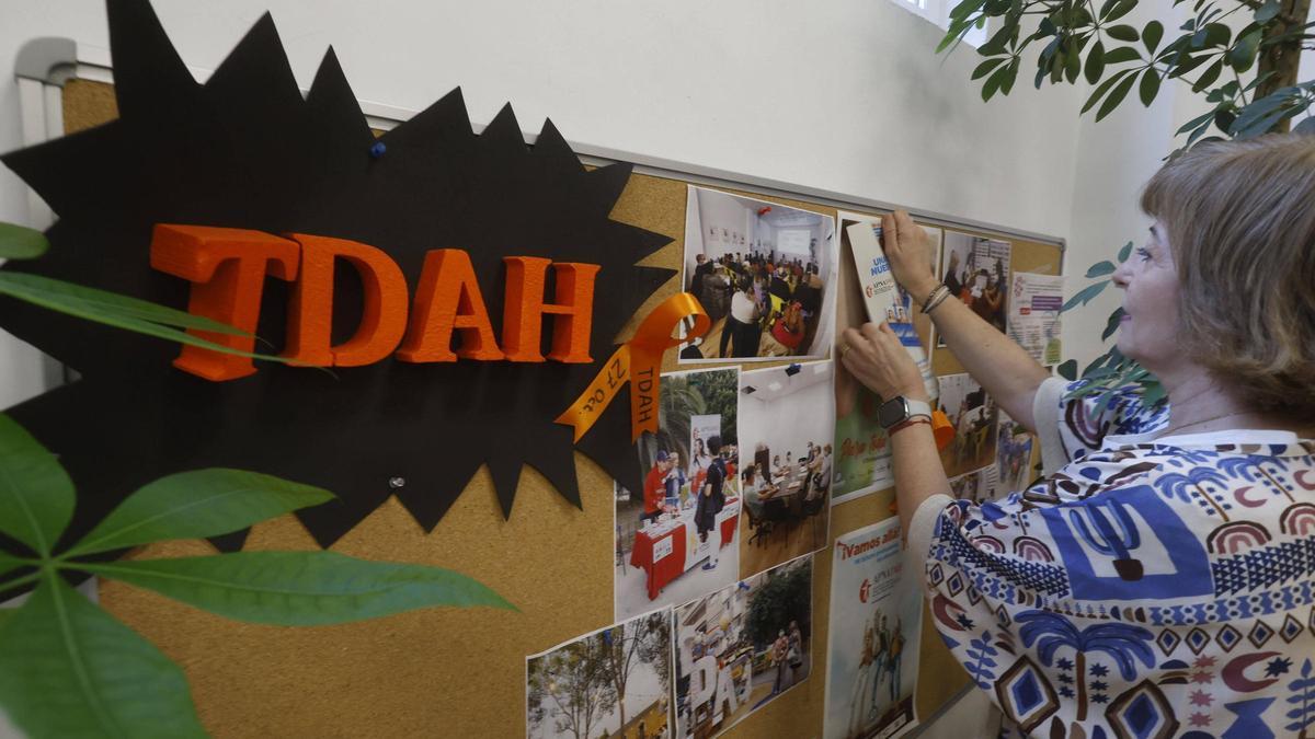 Jornadas de sensibilización y concienciación del TDAH, en un centro de València.