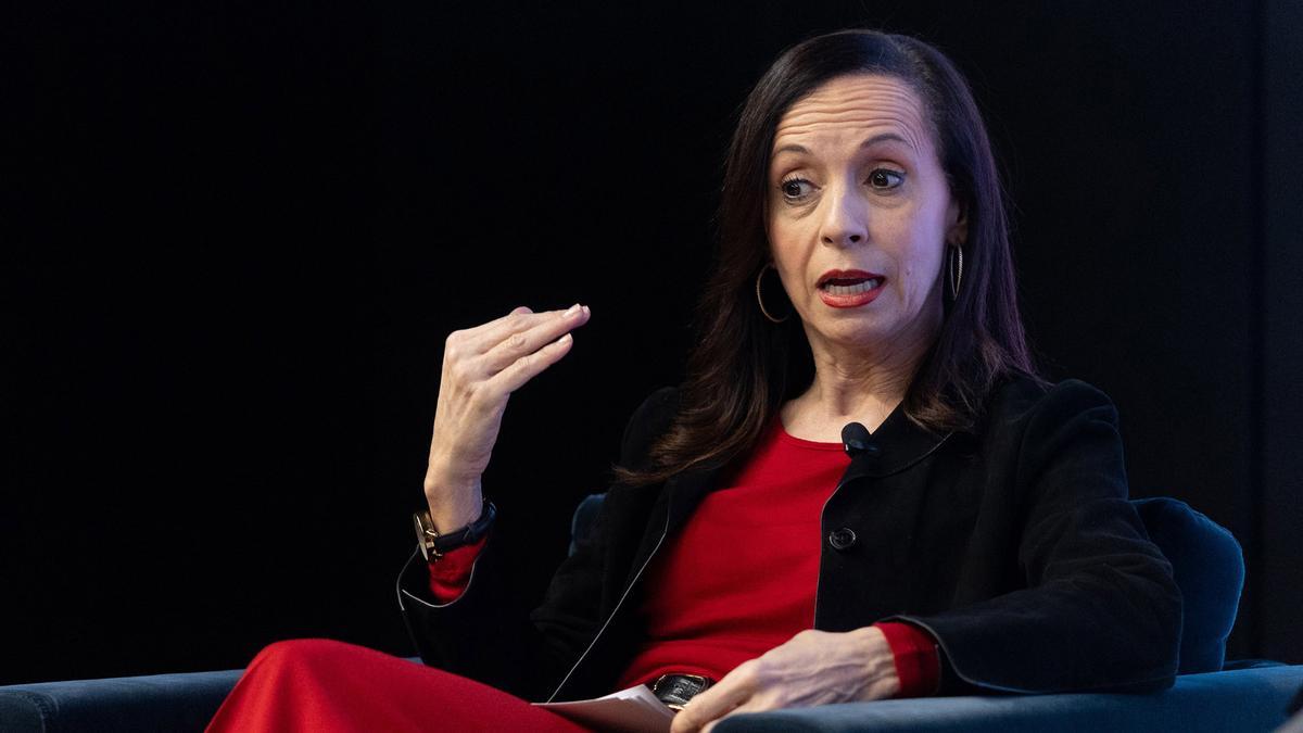 La presidenta de Redeia, Beatriz Corredor