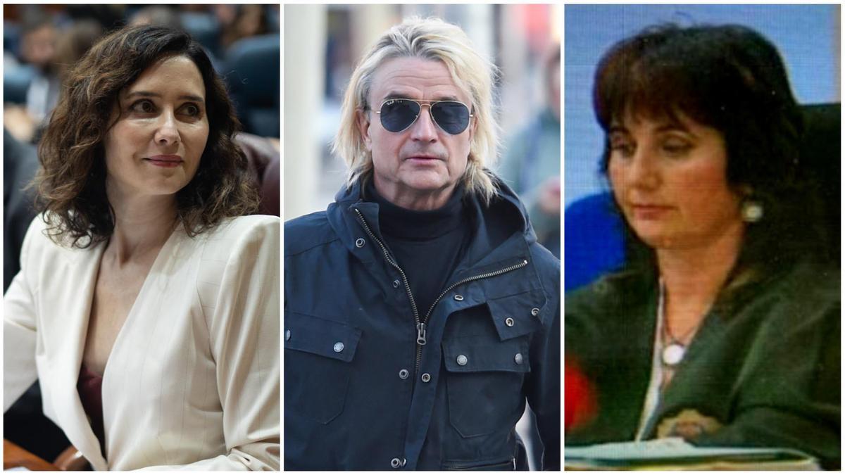 Isabel Díaz Ayuso, Nacho Cano y María Inmaculada Iglesias