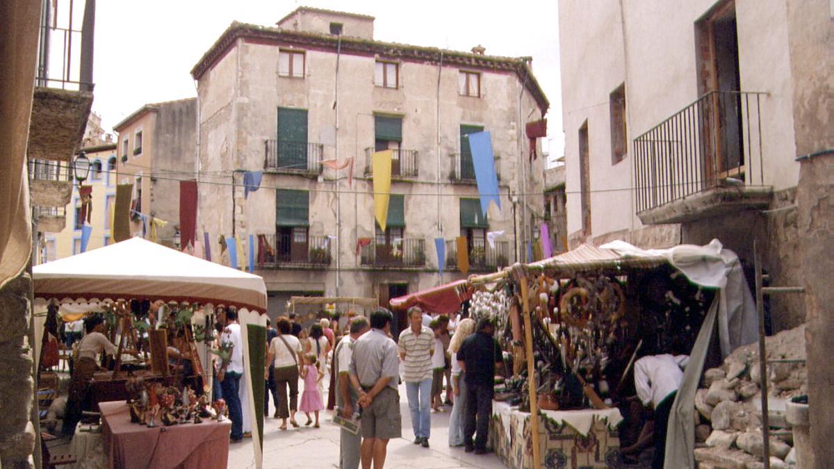 Feria medieval de Besalú (Girona).