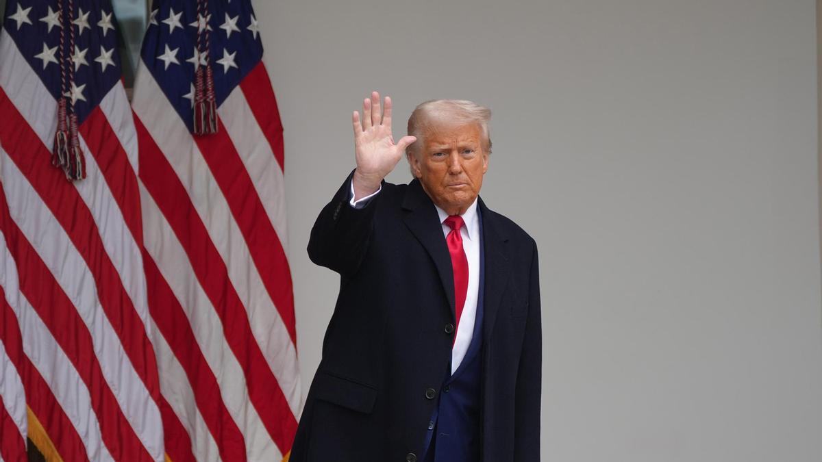 El presidente de EEUU, Donald Trump