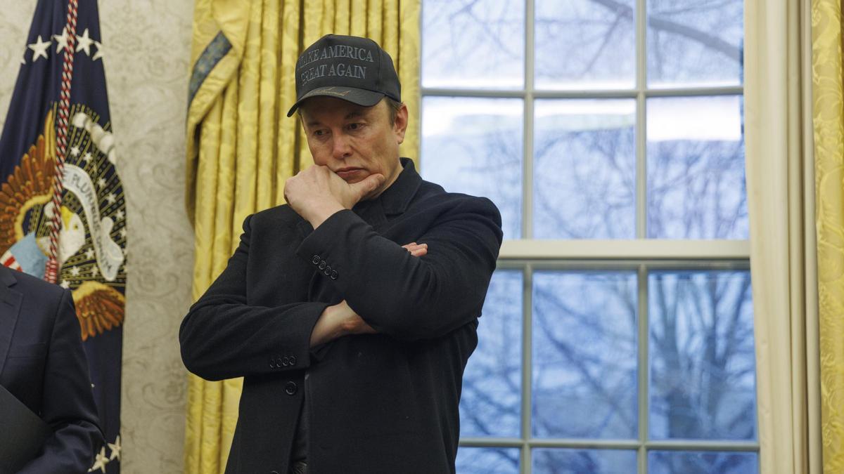 Elon Musk en la Casa Blanca.