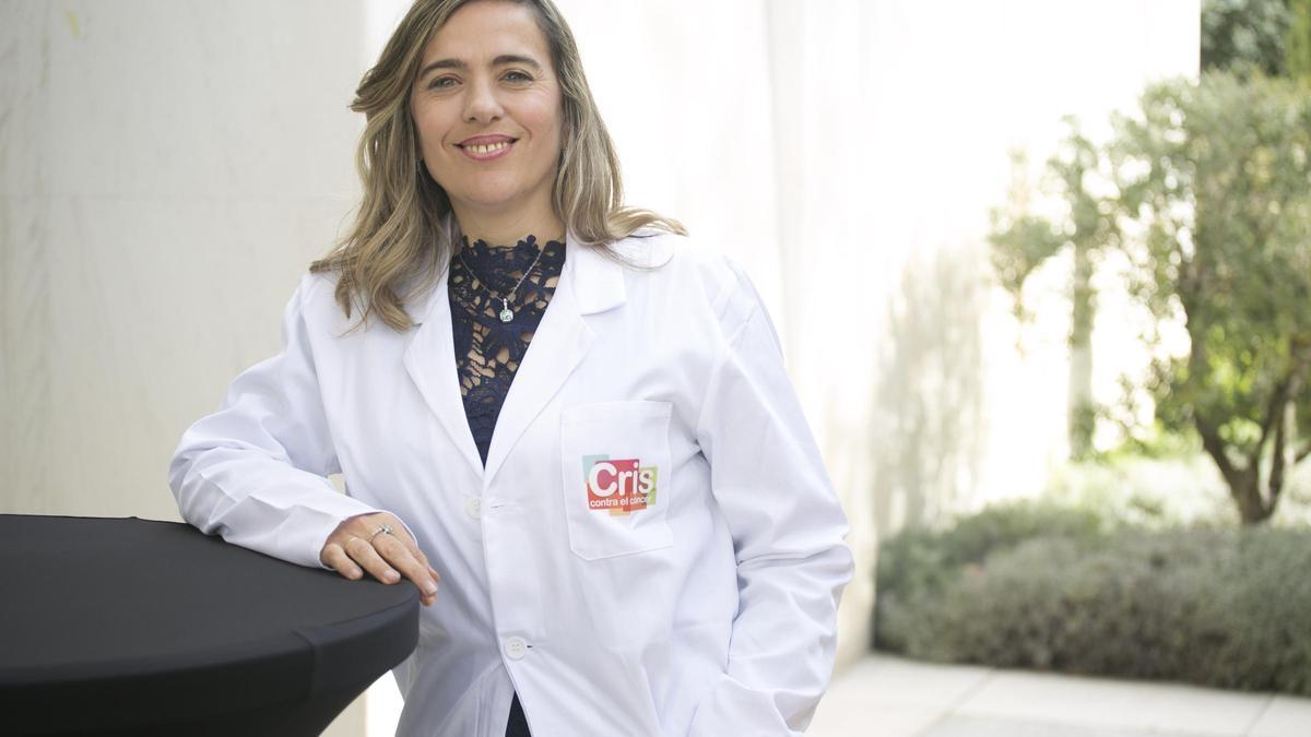 Guadalupe Sabio, directora de un grupo de investigación en el CNIO que estudia la relación entre obesidad y cáncer de hígado
