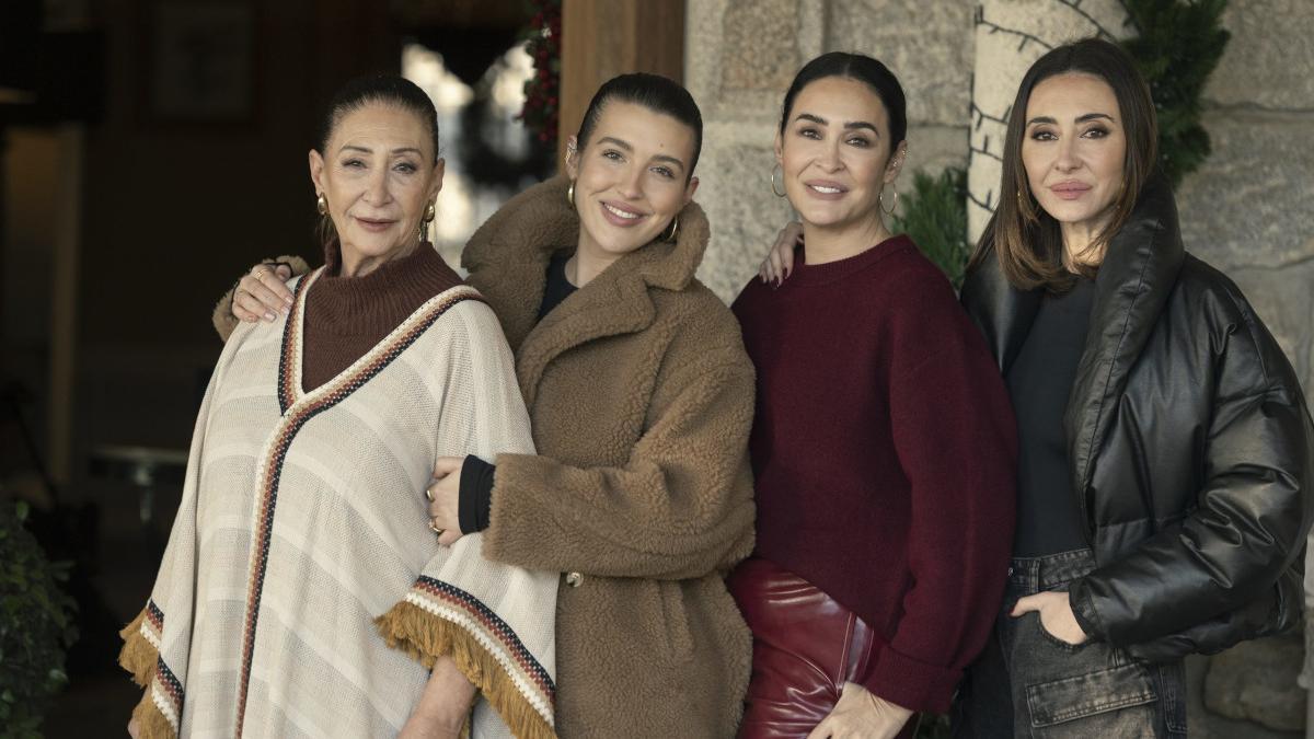 Victoria, Alba, Vicky y Rocío, protagonistas de 'Las Berrocal'