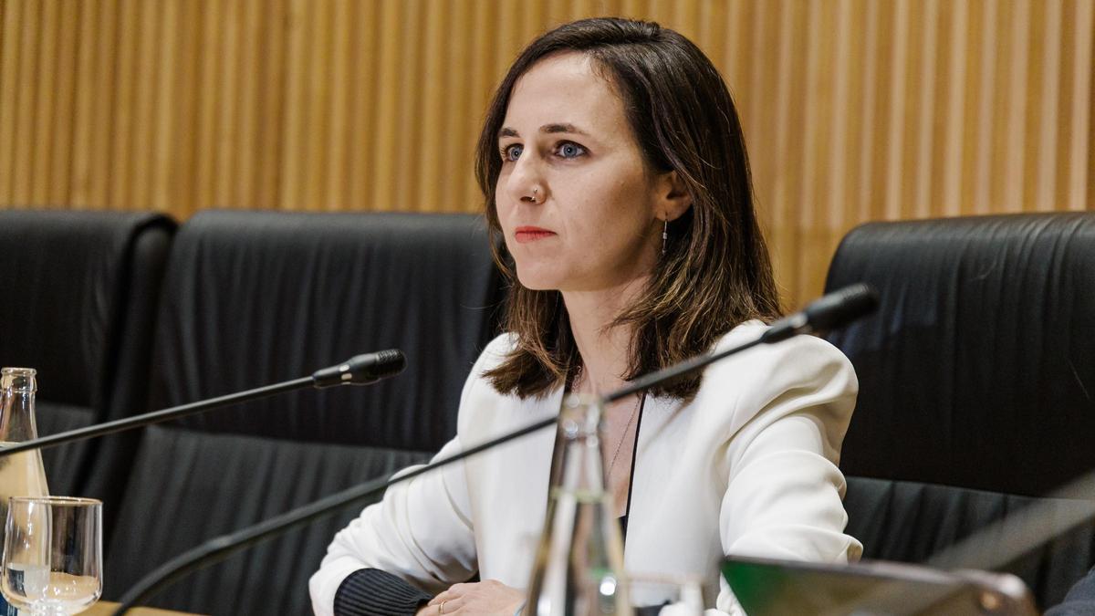 La secretaria general de Podemos, Ione Belarra.