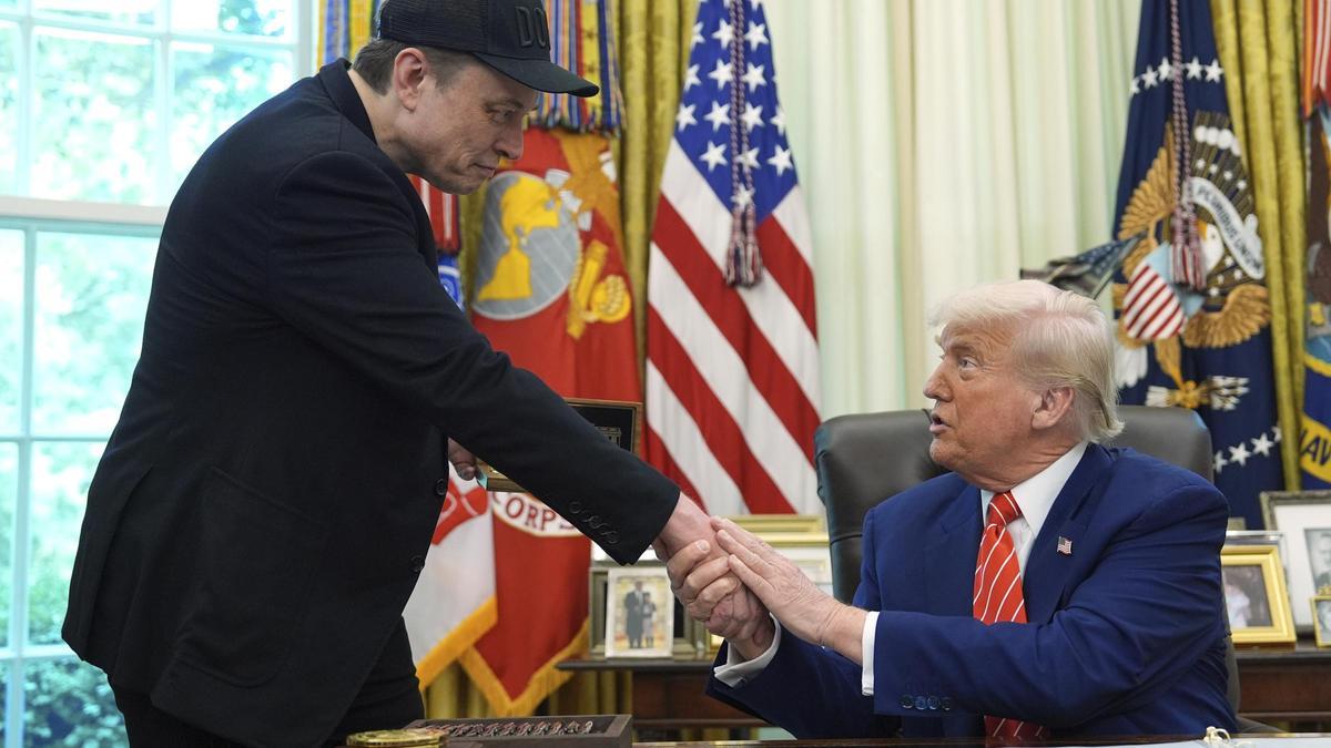 El magnate tecnológico Elon Musk se despide de su rol como asesor especial del presidente estadounidense Donald Trump.