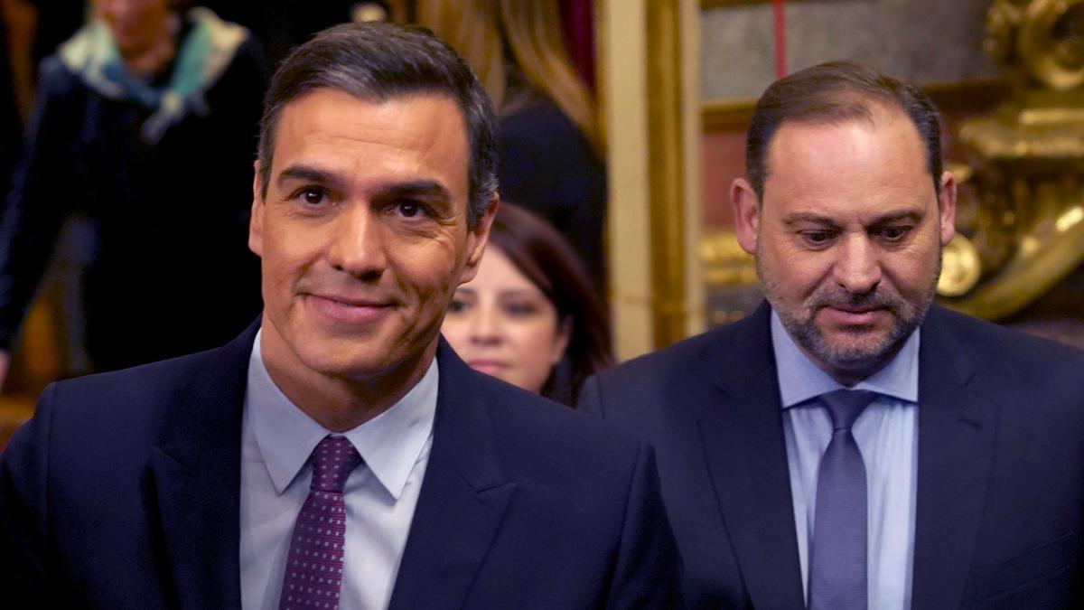 Sánchez y Ábalos, en una foto de archivo.