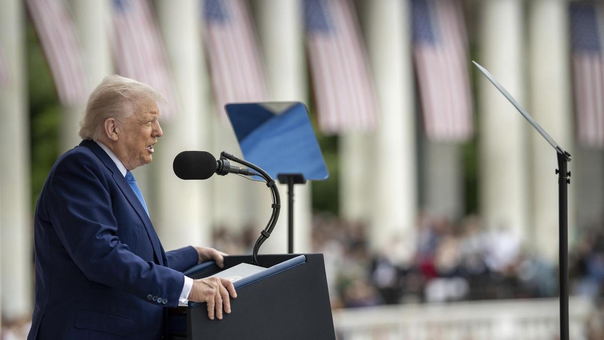 El presidente de Estados Unidos, Donald Trump