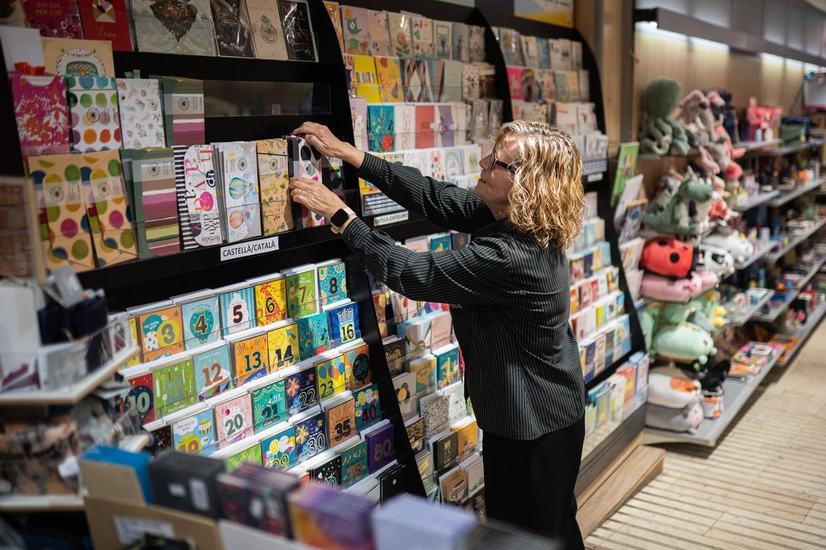 Magda, un greffier du magasin Arajol, situé sur Francesc Layret Street, qui sera piéton