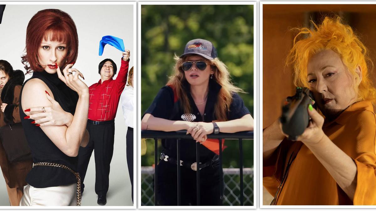 Ingrid Garcia-Jonsson como Tamara en 'Superestar', Natasha Lyonne en 'Poker Face' y Carmen Machin en 'Furia'