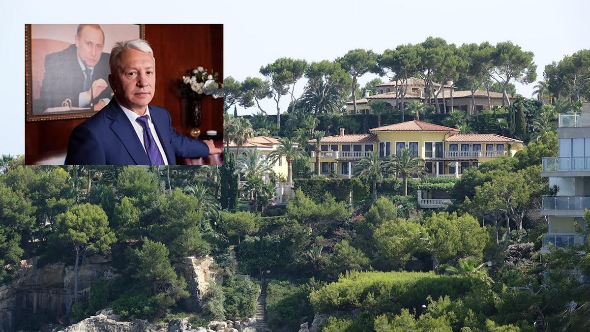 Las mansiones de uno de los principales contratistas del régimen de Vladimir Putin
