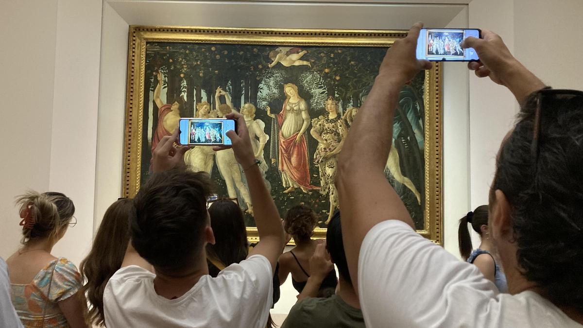 Una imagen de archivo de la Galería Uffizi