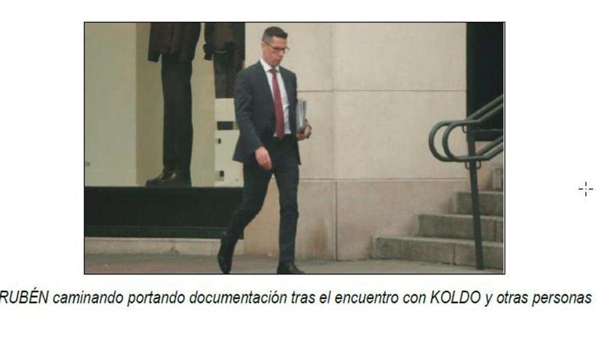 Image du résumé du commandant de la garde civile Rubén Villalba.