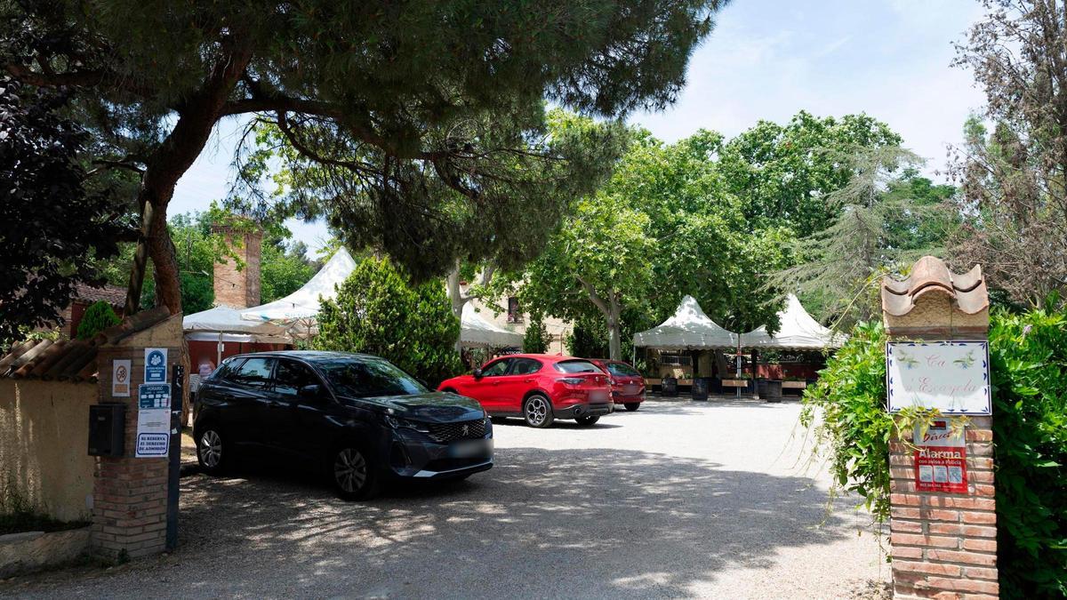 Exterior de uno de los restaurantes que organiza 'tardeos' en Catalunya