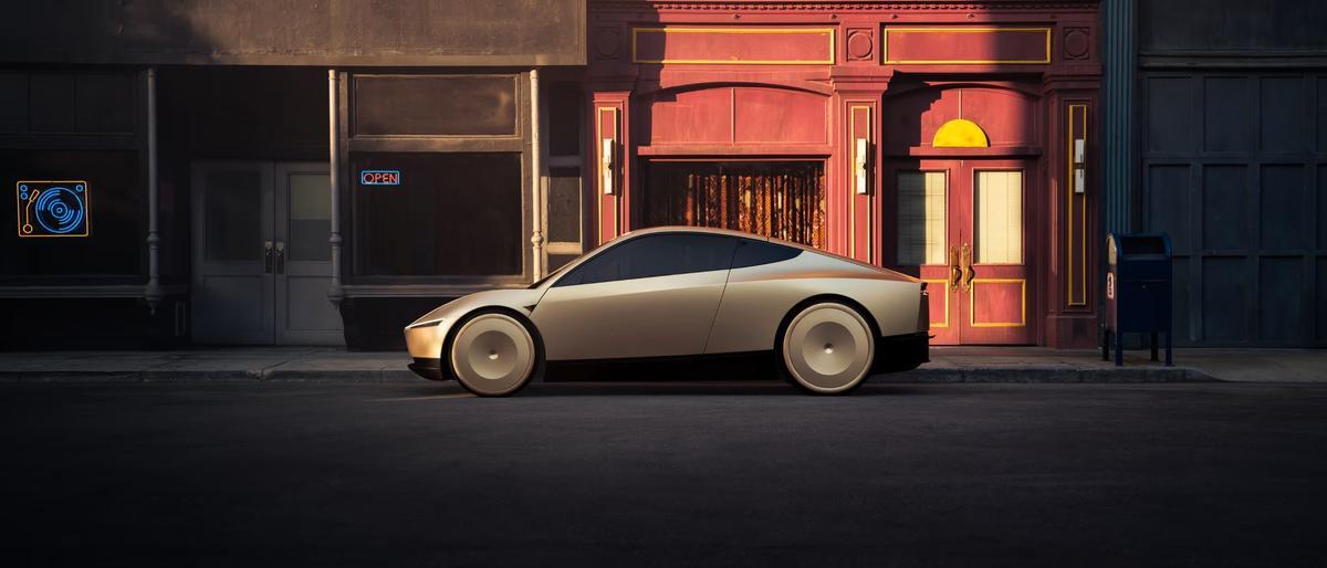 Prototype de cybercab Tesla