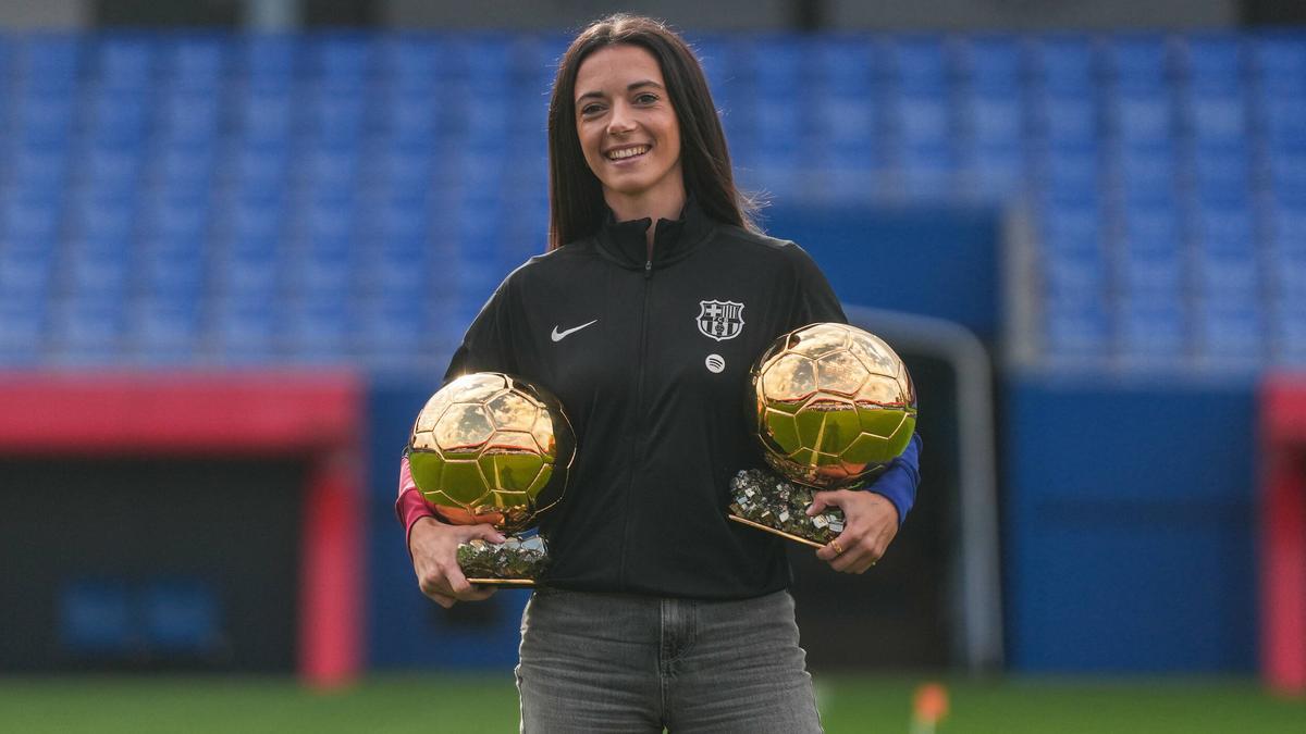 SANT JOAN DESPÍ 31/10/2024  Deportes.  Balón de Oro Aitana Bonmatí         FOTO de ZOWY VOETEN