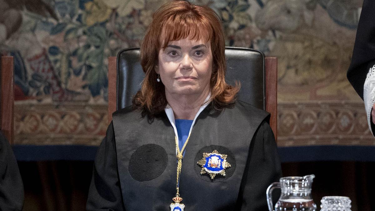 La magistrada y vicepresidenta del Tribunal Constitucional, Inmaculada Montalbán Huertas.