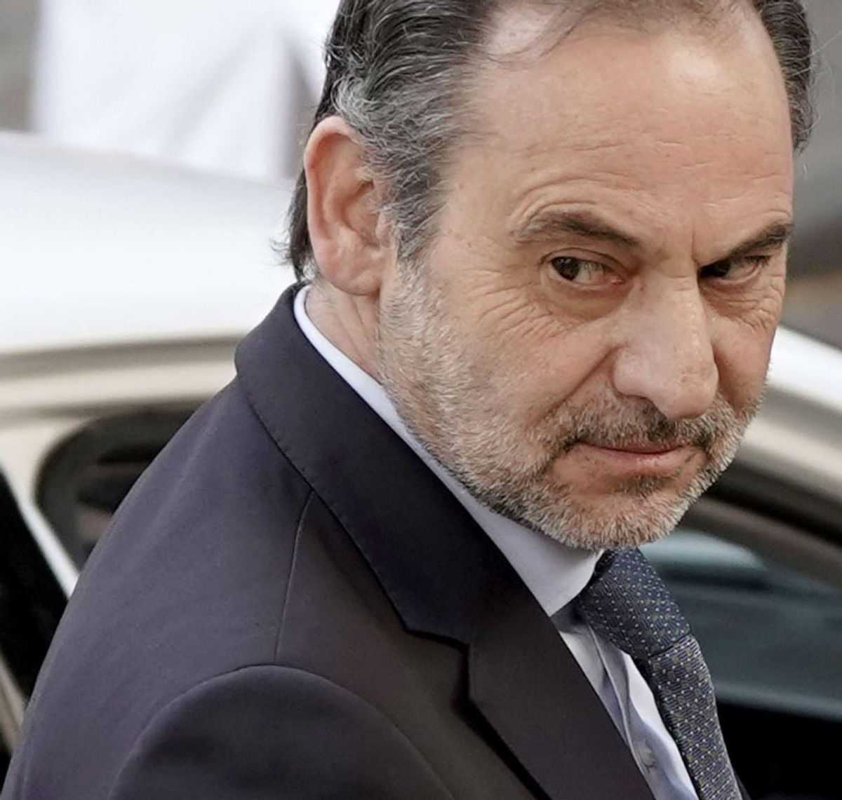 José Luis Ábalos, à la Seva est arrivé pour déclarer à la Cour suprême, la Maig Passat. | José Luis Roca