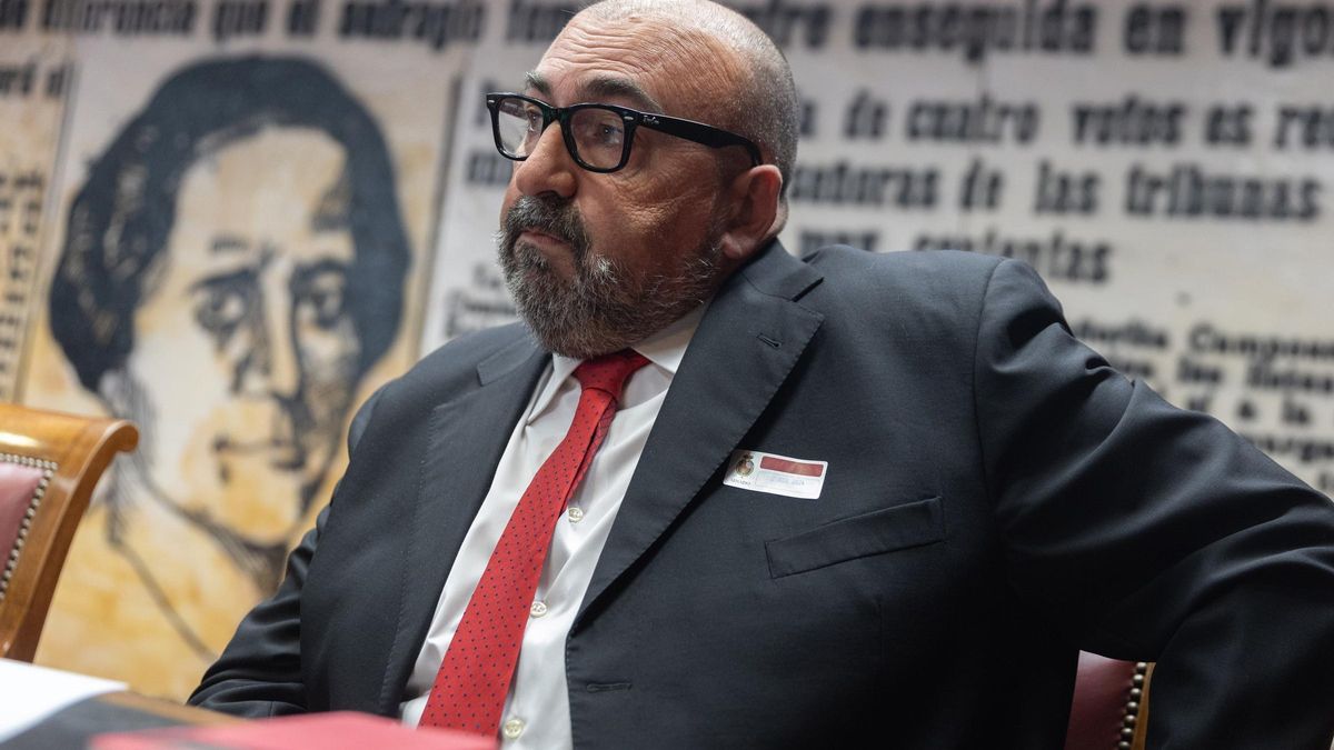 José Luis Ábalos, a la seva arribada a declarar al Tribunal Suprem, el maig passat.