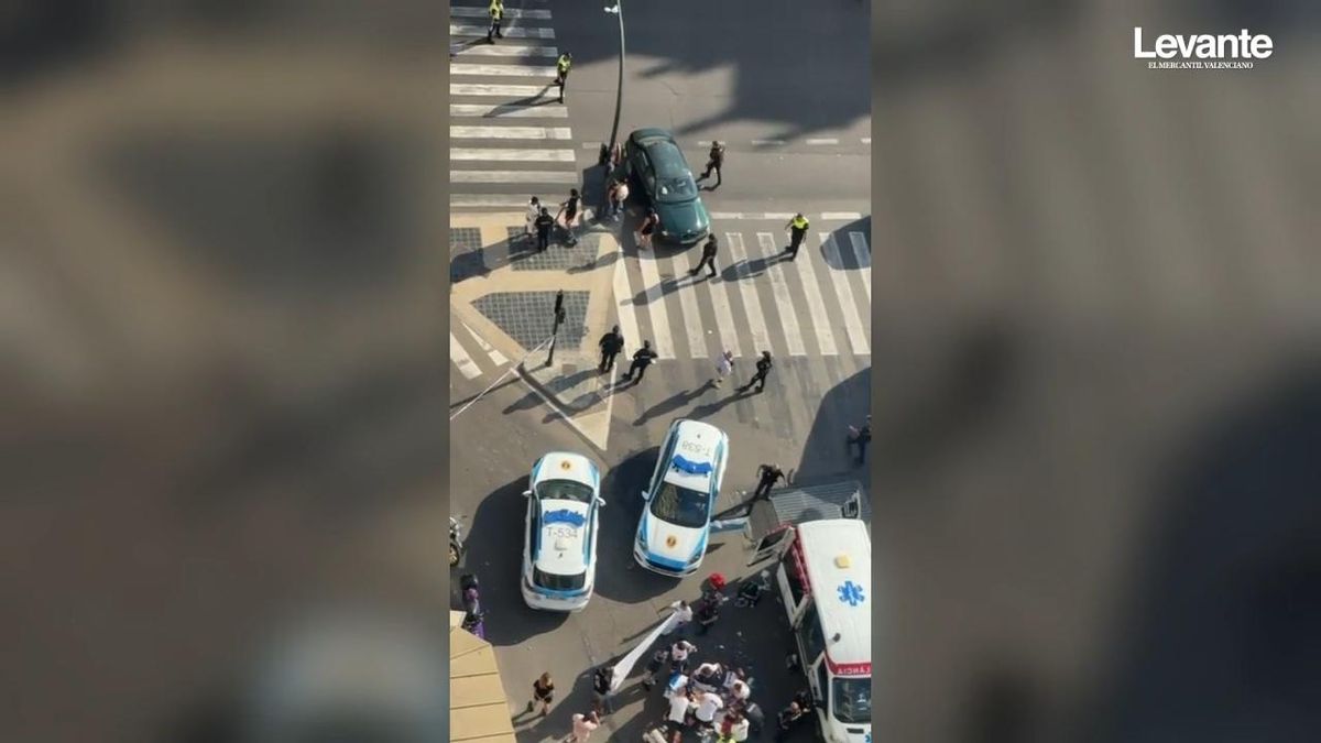 Muere una niña de seis años tras ser atropellada en el centro de València