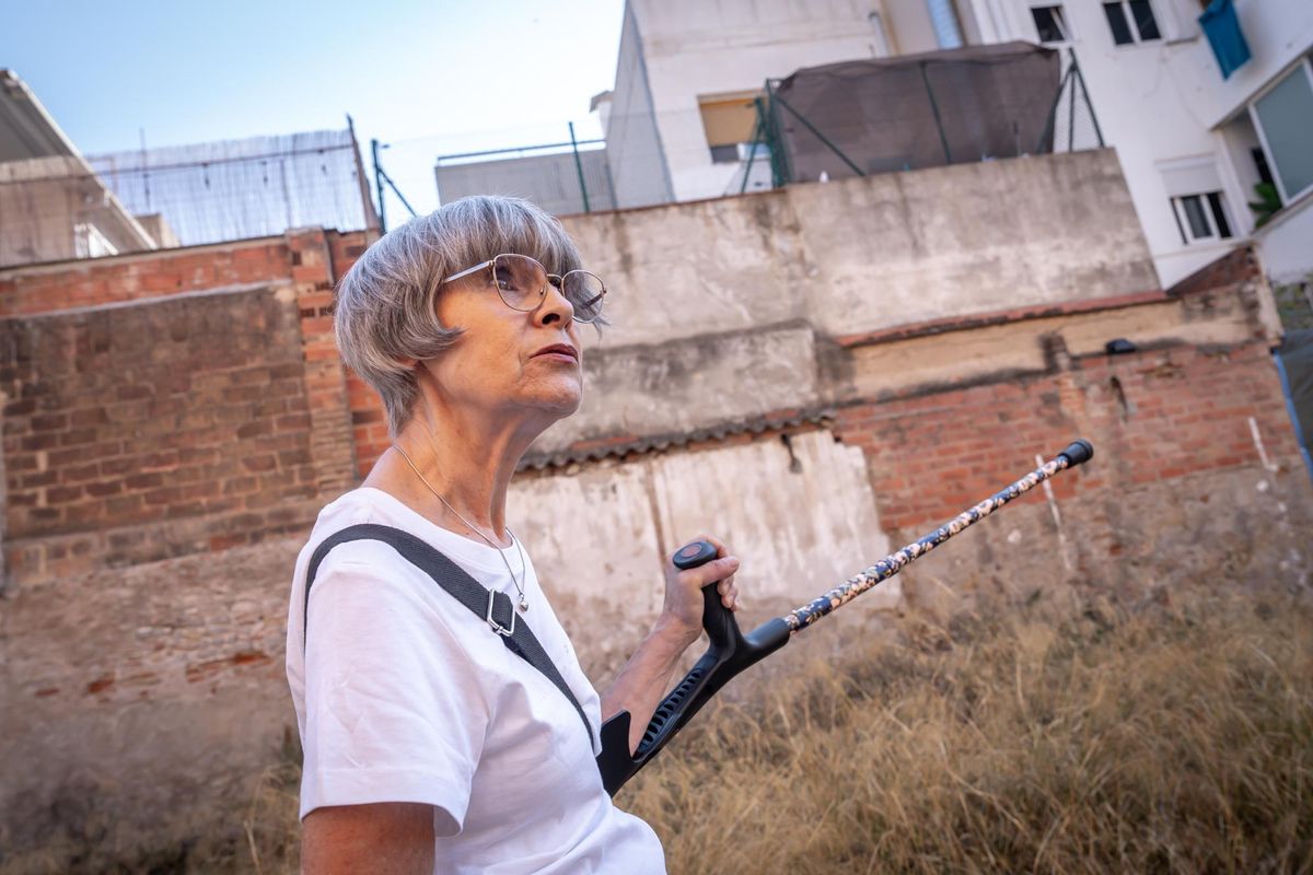 Elsa Bottini, un pionnier d'un projet de pionnier, sur l'intrigue où le bâtiment de logements coopératifs sera construit