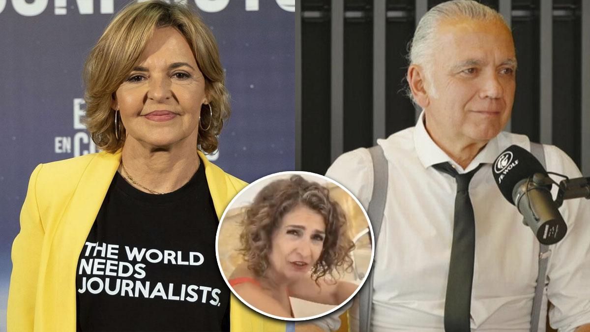 Almudena Ariza y Juan Ramón Lucas, contra la periodista que increpó a María Jesús Montero