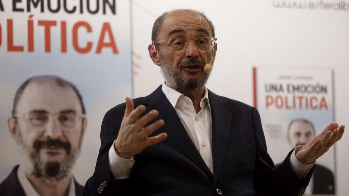 El expresidente de Aragón, Javier Lambán, en una imagen de archivo.