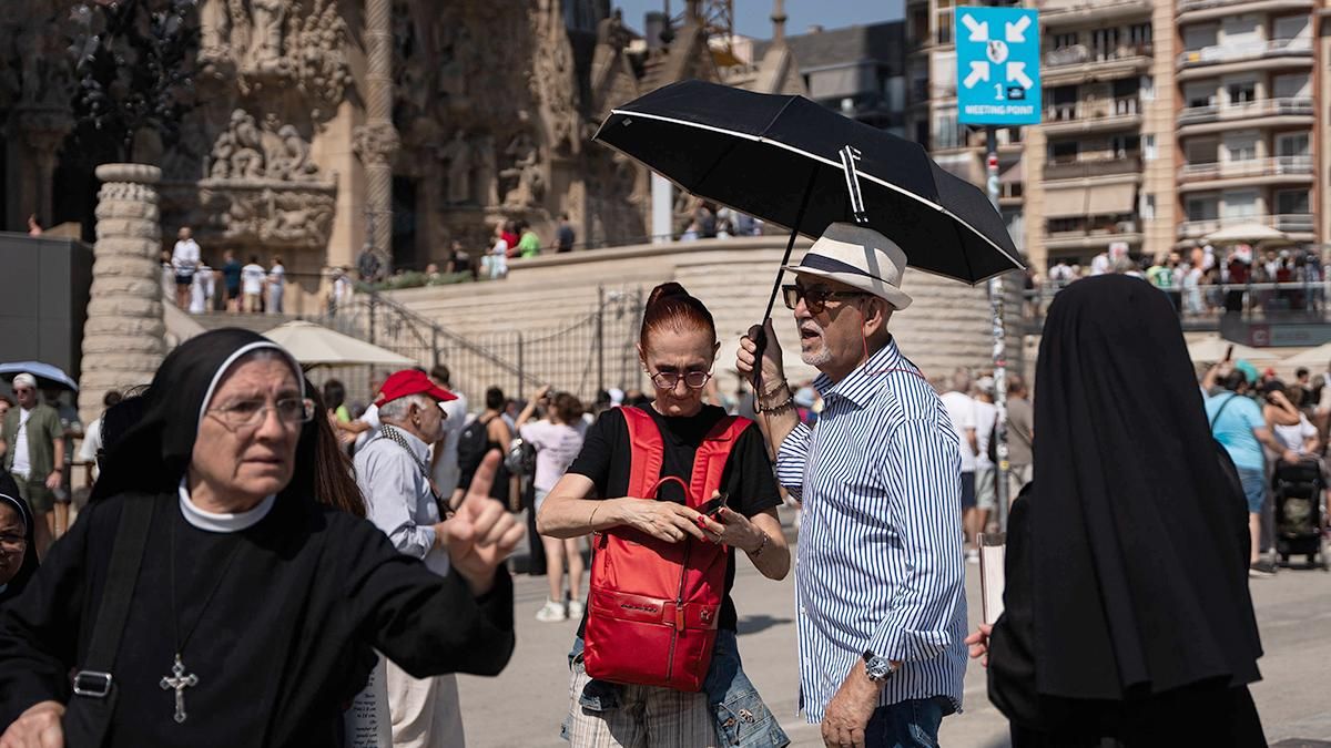 Calor intenso en Barcelona
