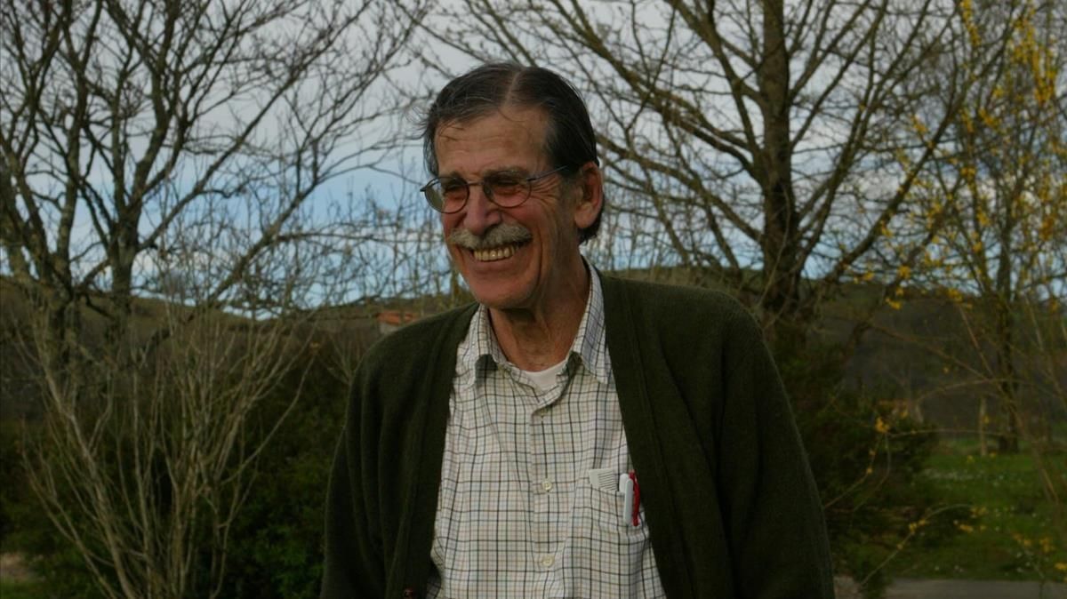 AINOHA (PAIS VASCO FRANCES) 25 03 06 JULEN DE MADARIAGA FUNDADOR DE ETA  EN SU CASERIO FOTO ALBERT BERTRAN