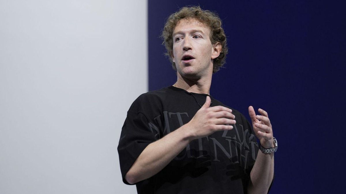 Mark Zuckerberg, durant la conferència Meta Connect, el setembre passat a Menlo Park (Califòrnia).