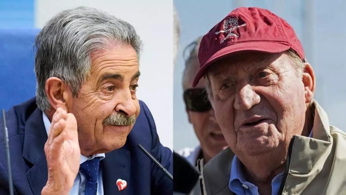 Revilla y el rey Juan Carlos I