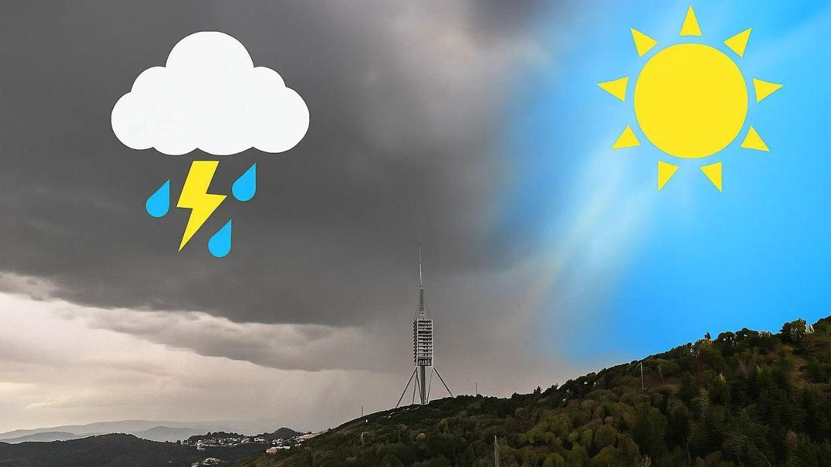 El Meteocat ha emitido avisos por intensidad de lluvia y por calor intenso.