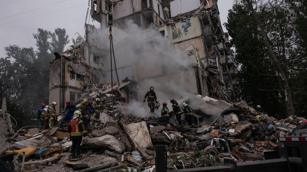 Nuevo ataque ruso sobre Kiev, Ucrania