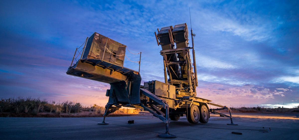 Navette des missiles antimisil Patriot.