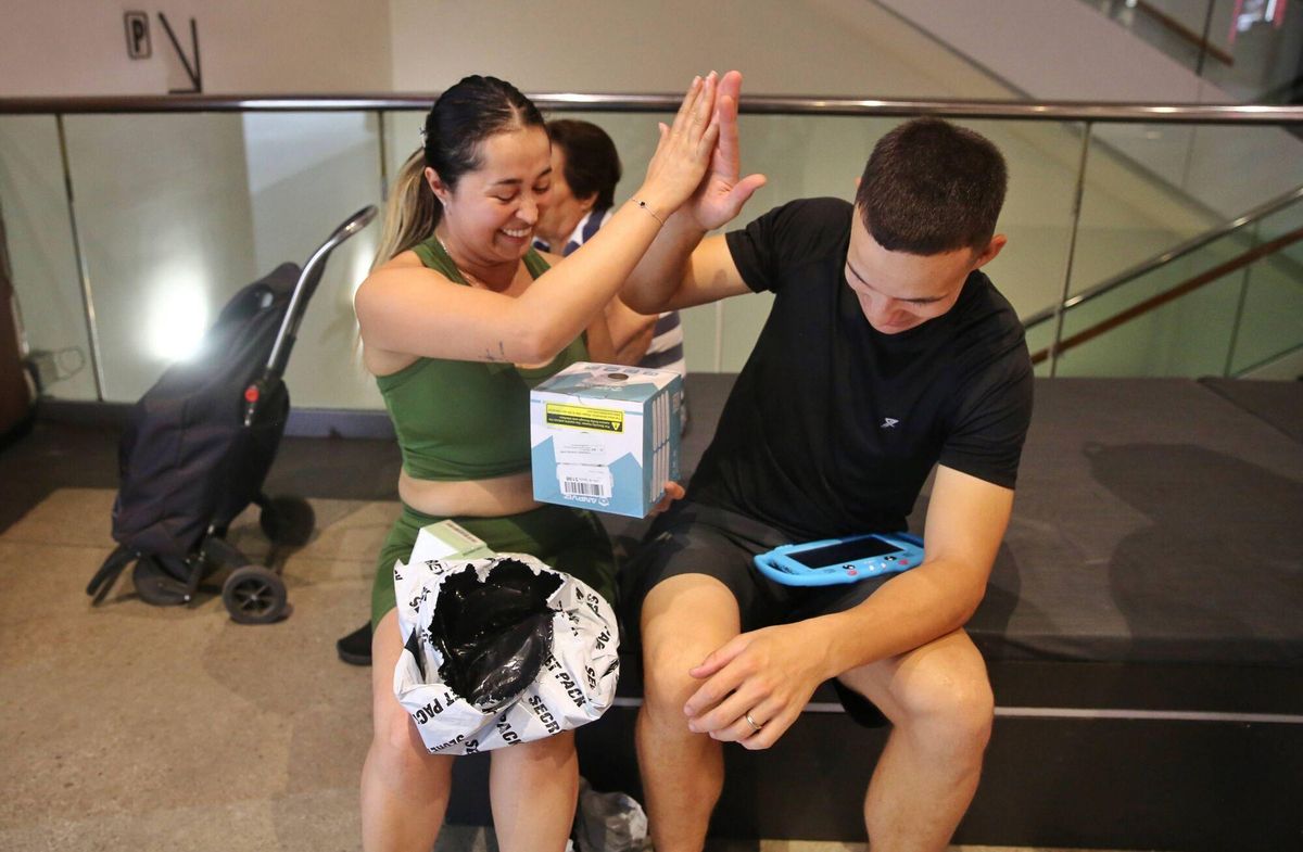 Barcelone 15/09/2025 sur Barcelone. King Colis Pop Up: Vous metterez des tonnes de packages perdus avec un contenu surprise cette semaine. Elisenda Pons Photo