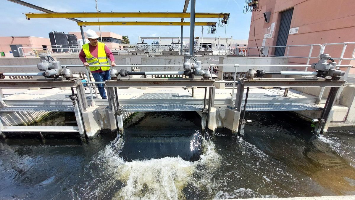 La planta regeneradora de El Prat de Llobregat.