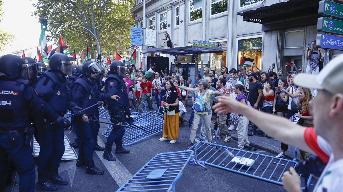 Las protestas propalestinas fuerzan la suspensión de la última etapa de la Vuelta a España