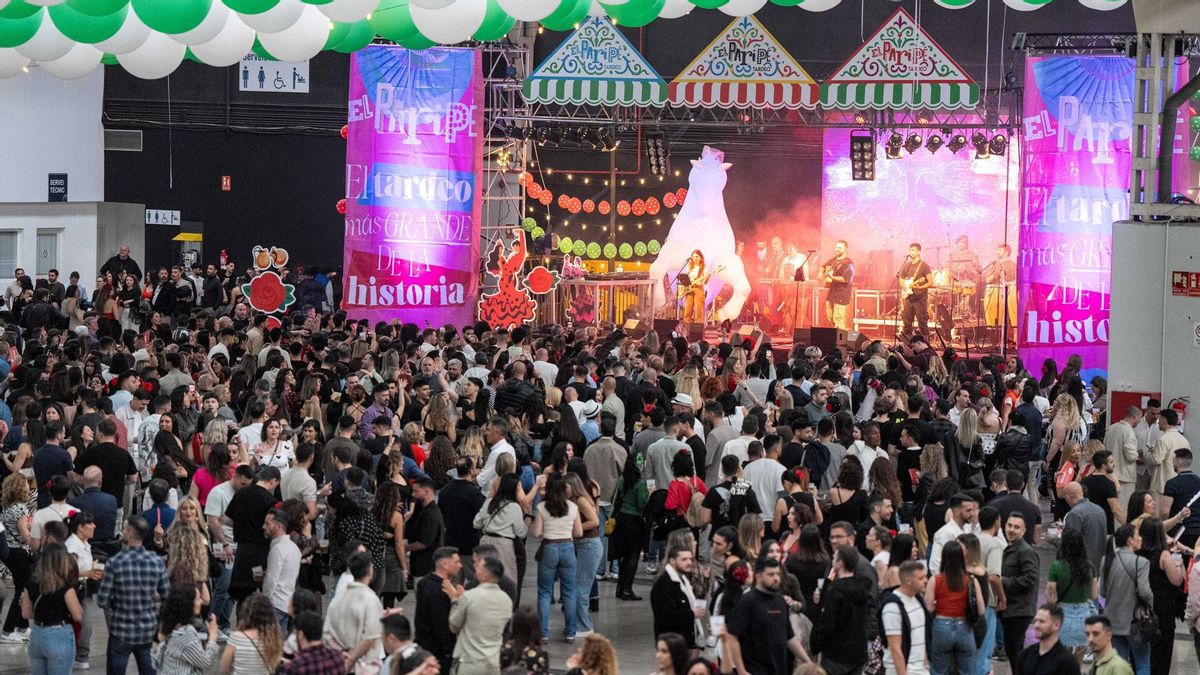 "El tardeo más grande de la historia": lo organizó El Paripé el pasado abril en La Farga de L’Hospitalet. Asistieron 9.000 personas.