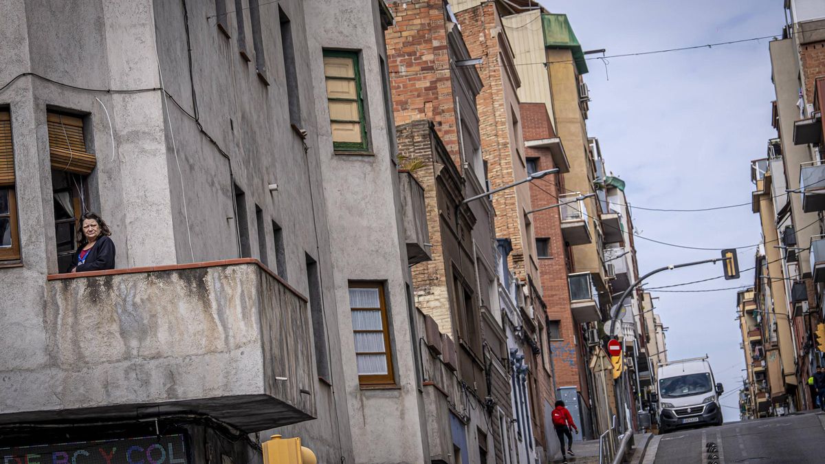 Imagen de archivo de edificios en el barrio de la Torrassa de L'Hospitalet.